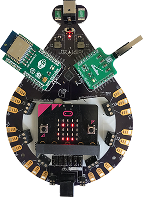 Brilliant Labs b.Board device